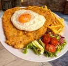 SCHABOWY XXL POD SADZONYM JAJKIEM+ FRYTKI + SURÓWKA Elbląg