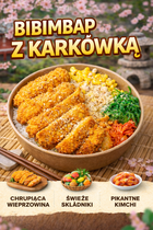 Bibimbap z Kotletem Schabowym Elbląg