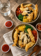 Bibimbap z paskami kurczaka Elbląg