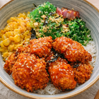 bibimbap z kurczakiem Elbląg