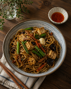 Makaron z tofu i warzywami Elbląg